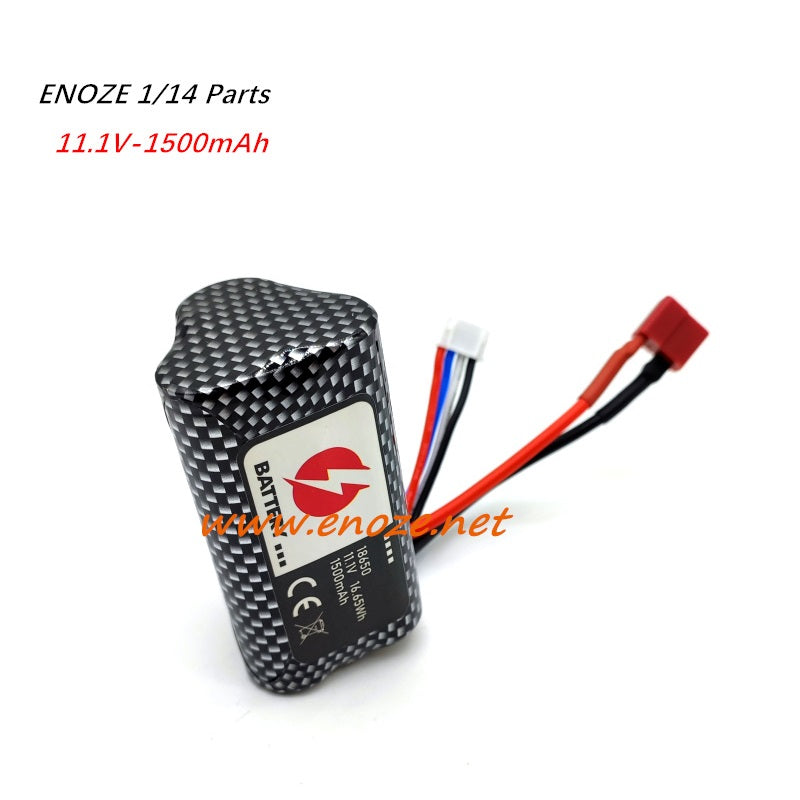 ENOZE 002E Brushless 1/14 RC Car Parts 11.1V-1500mAh Battery