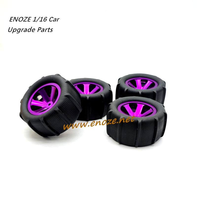 Enoze 9503E RC Car Upgrade Parts Metal Beach Tire Assembly