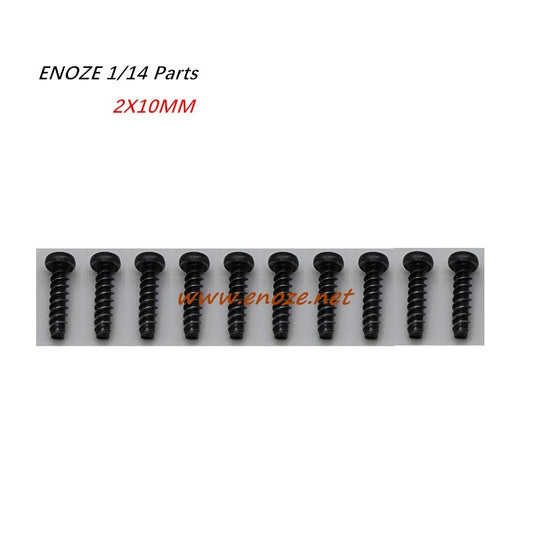 Enoze 001E 002E 003E 004E RC Car Parts 2X10MM Screw