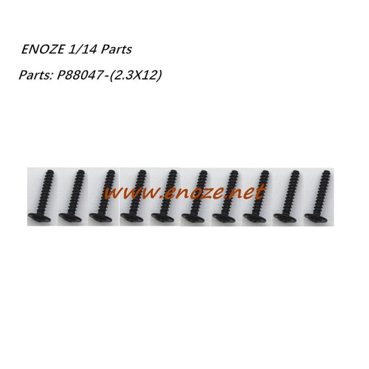 Enoze 001E 002E 003E 004E RC Car Parts P88047 2.3X12 Screw