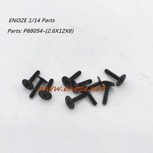Enoze 001E 002E 003E 004E RC Car Parts P88054 2.6X12X8 Screw