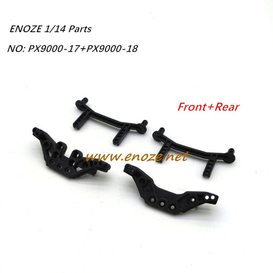 Enoze 001E RC Car Parts Front Rear Shock Tower+Body Post
