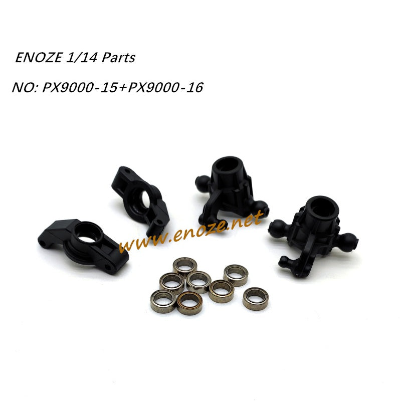 Enoze 9002E RC Car Parts Front Steering Cup+Rear Cup Kit