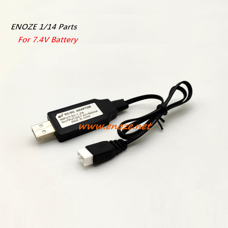 ENOZE 002E Brushless 1/14 RC Car Parts 7.4V USB Charger