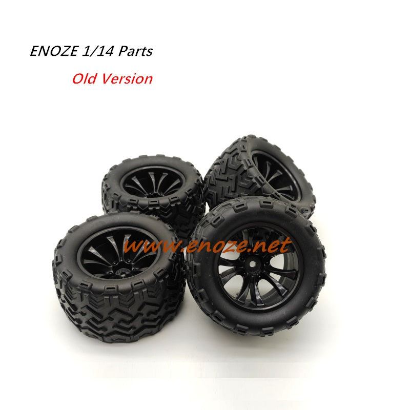ENOZE 002E 1/14 Car Spare Parts Wheels Tire-Old Version