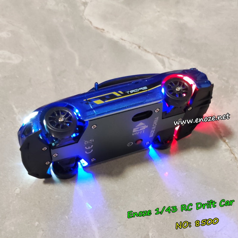 ENOZE 8500 mini 4WD RC drift car with gyro stabilizer
