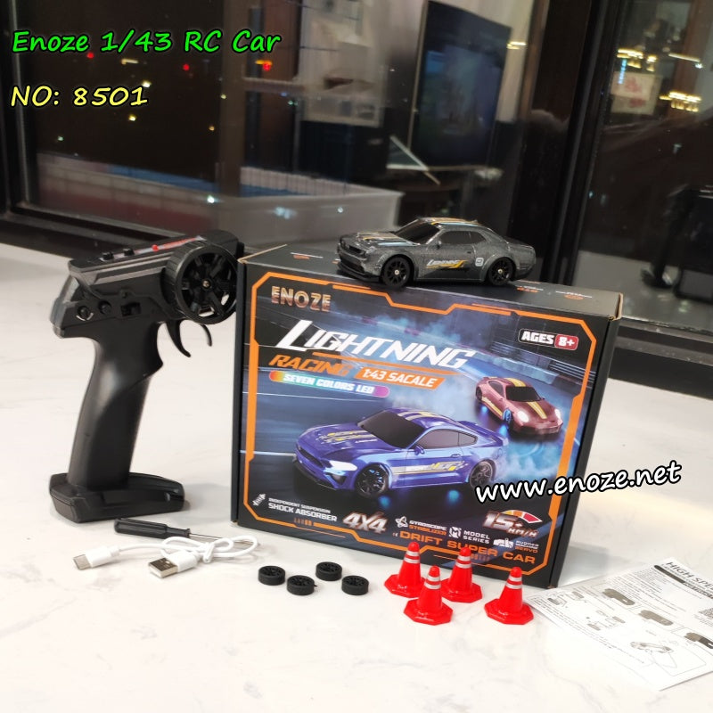 Enoze 8501 1/43 Scale 4WD Mini RC Drift Car For Kids And Adults