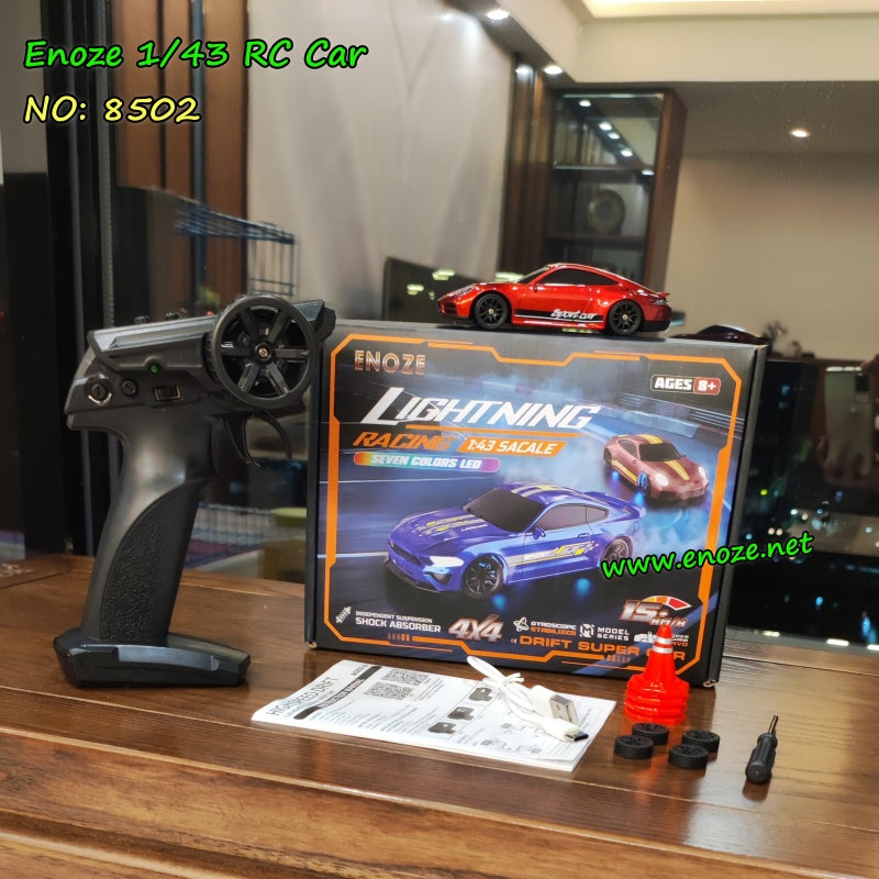 Enoze 8502 1/43 rc drift car with gyro for kids