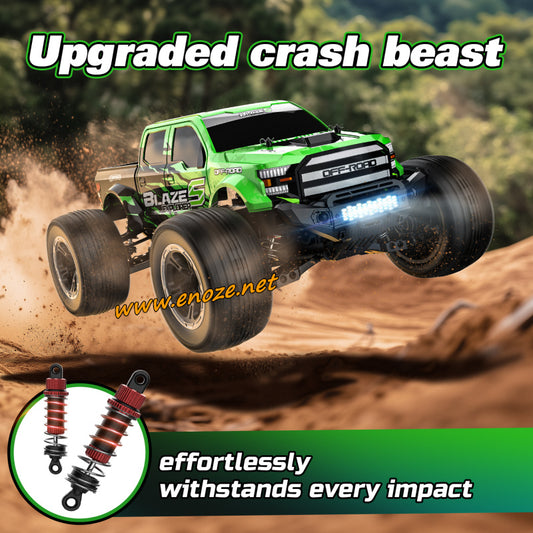 Enoze 9207E 1/10 high speed monster car green