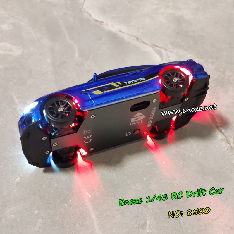 Enoze RC Drift Car 8500 1/43 Mini Raing-With Gyro, Suitable For Kids And Adults