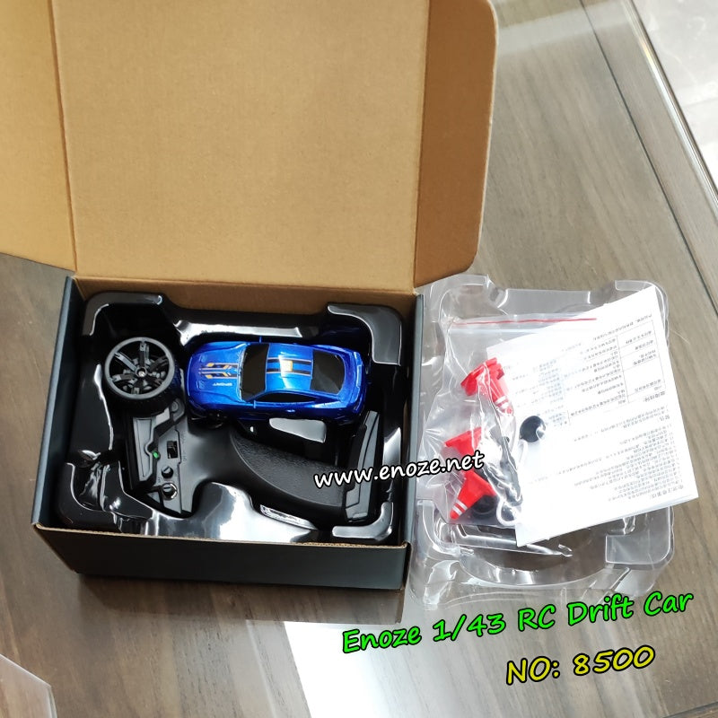 Enoze RC Drift Car 8500 1/43 Mini Raing-With Gyro, Suitable For Kids And Adults